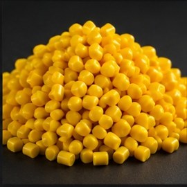 Pellets amarillo dorado de masterbatch APC Amarillo 26