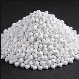 Pellets minerales ilustrativos de filler de carbonato de calcio APC