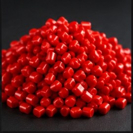 Pellets rojos de masterbatch APC Rojo